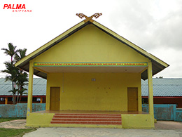 Art Gallery Construction at SDN 001 (Elementary School), Sagulung, Batam Island
